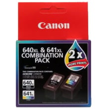 1 x Genuine Canon PG-640XL CL-641XL Ink Cartridge Twin Pack