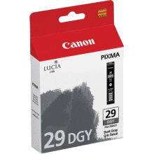 1 x Genuine Canon PGI-29DGY Dark Grey Ink Cartridge