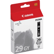 1 x Genuine Canon PGI-29GY Grey Ink Cartridge
