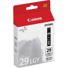 1 x Genuine Canon PGI-29LGY Light Grey Ink Cartridge