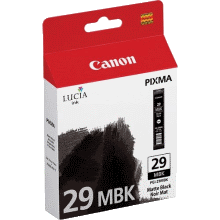 1 x Genuine Canon PGI-29MBK Matte Black Ink Cartridge