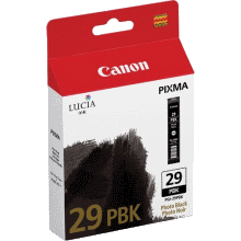 1 x Genuine Canon PGI-29PBK Photo Black Ink Cartridge