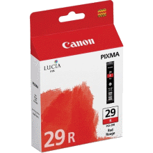 1 x Genuine Canon PGI-29R Red Ink Cartridge