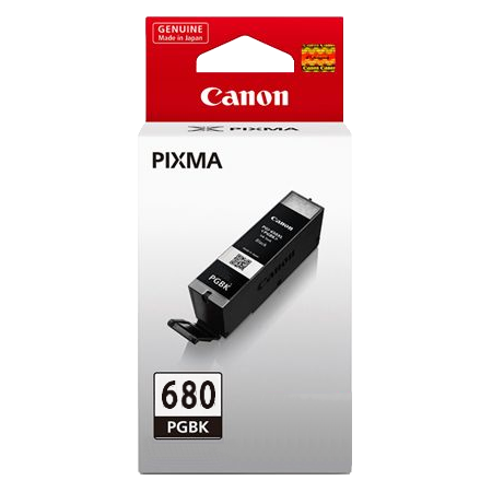 1 x Genuine Canon PGI-680BK Black Ink Cartridge