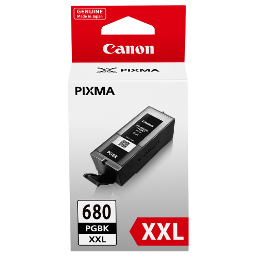 1 x Genuine Canon PGI-680XXLBK Black Ink Cartridge Extra High Yield