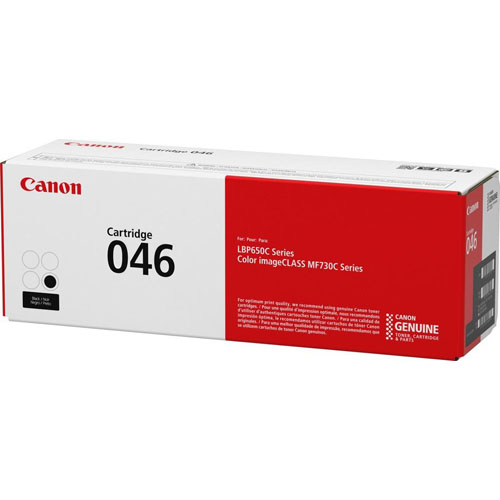 1 x Genuine Canon CART-046BK Black Toner Cartridge