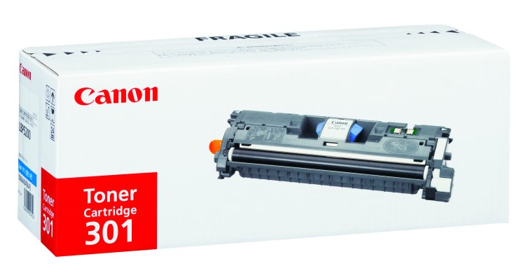 1 x Genuine Canon CART-301C Cyan Toner Cartridge