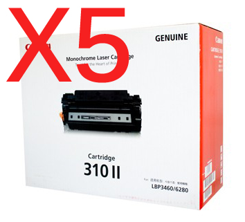 5 x Genuine Canon CART-310II Toner Cartridge High Yield