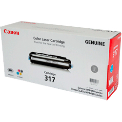 1 x Genuine Canon CART-317BK Black Toner Cartridge