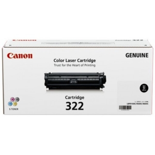 1 x Genuine Canon CART-322BK Black Toner Cartridge