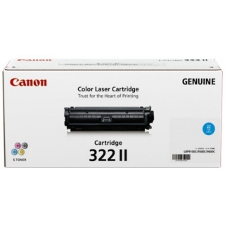 1 x Genuine Canon CART-322CII Cyan Toner Cartridge High Yield
