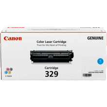 1 x Genuine Canon CART-329C Cyan Toner Cartridge