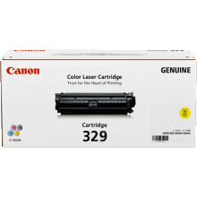 1 x Genuine Canon CART-329Y Yellow Toner Cartridge