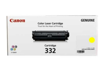 1 x Genuine Canon CART-332Y Yellow Toner Cartridge