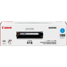 1 x Genuine Canon CART-416C Cyan Toner Cartridge