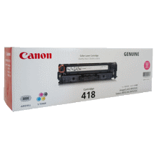 1 x Genuine Canon CART-418M Magenta Toner Cartridge