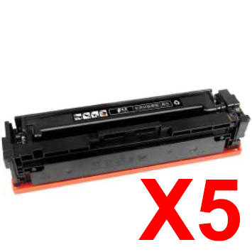 5 x Compatible Canon CART-046BKH Black Toner Cartridge High Yield