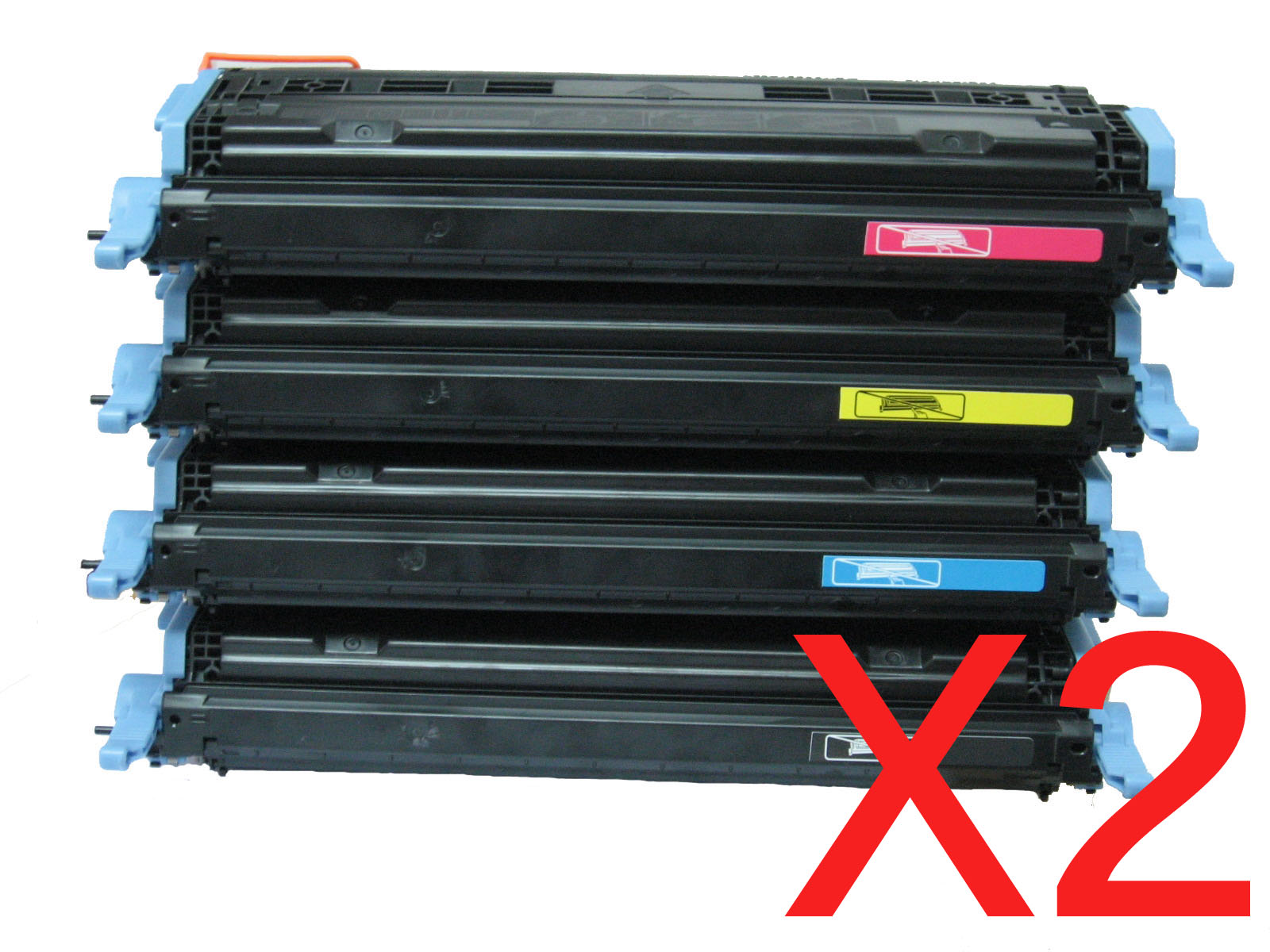 2 Lots of 4 pack Compatible Canon CART-307 Toner Cartridge Set