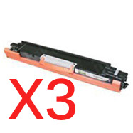 3 x Compatible Canon CART-329BK Black Toner Cartridge