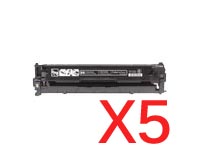 5 x Compatible Canon CART-418BK Black Toner Cartridge
