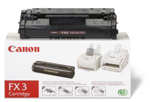 1 x Genuine Canon FX-3 Toner Cartridge