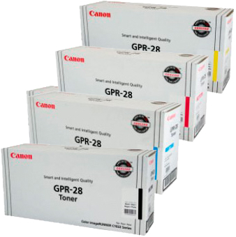 4 Pack Genuine Canon TG-41 Toner Cartridge Set