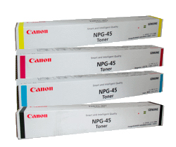 4 Pack Genuine Canon TG-45 GPR30 Toner Cartridge Set