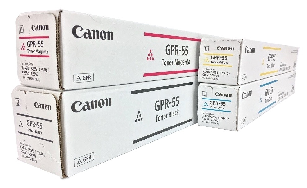 4 Pack Genuine Canon TG-71 Toner Cartridge Set
