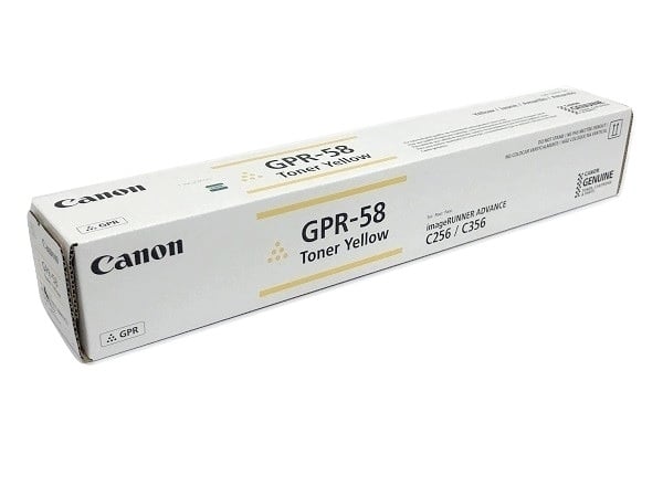 1 x Genuine Canon TG-76Y Yellow Toner Cartridge