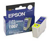 1 x Genuine Epson T007 Black Ink Cartridge