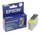 1 x Genuine Epson T015 Black Ink Cartridge