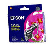 1 x Genuine Epson T0563 Magenta Ink Cartridge