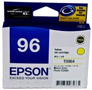 1 x Genuine Epson T0964 Yellow Ink Cartridge