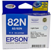1 x Genuine Epson T1125 82N Light Cyan Ink Cartridge