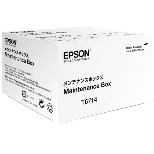 1 x Genuine Epson T6714 Maintenance Box
