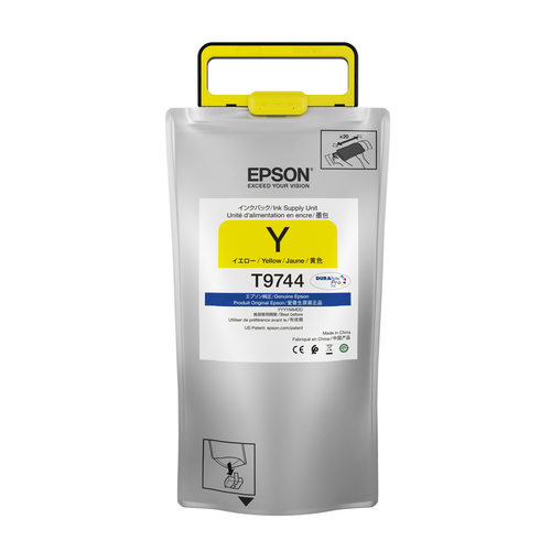 1 x Genuine Epson T974 Yellow Ink Pack High Yield