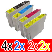 10 Pack Compatible Epson 103 T1031 T1032 T1033 T1034 Ink Cartridge Set (4B,2C,2M,2Y) Extra High Yield
