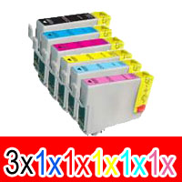 8 Pack Compatible Epson 81N Ink Cartridge Set (3BK,1C,1M,1Y,1LC,1LM) High Yield