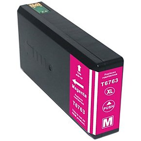 1 x Compatible Epson 676XL Magenta Ink Cartridge High Yield
