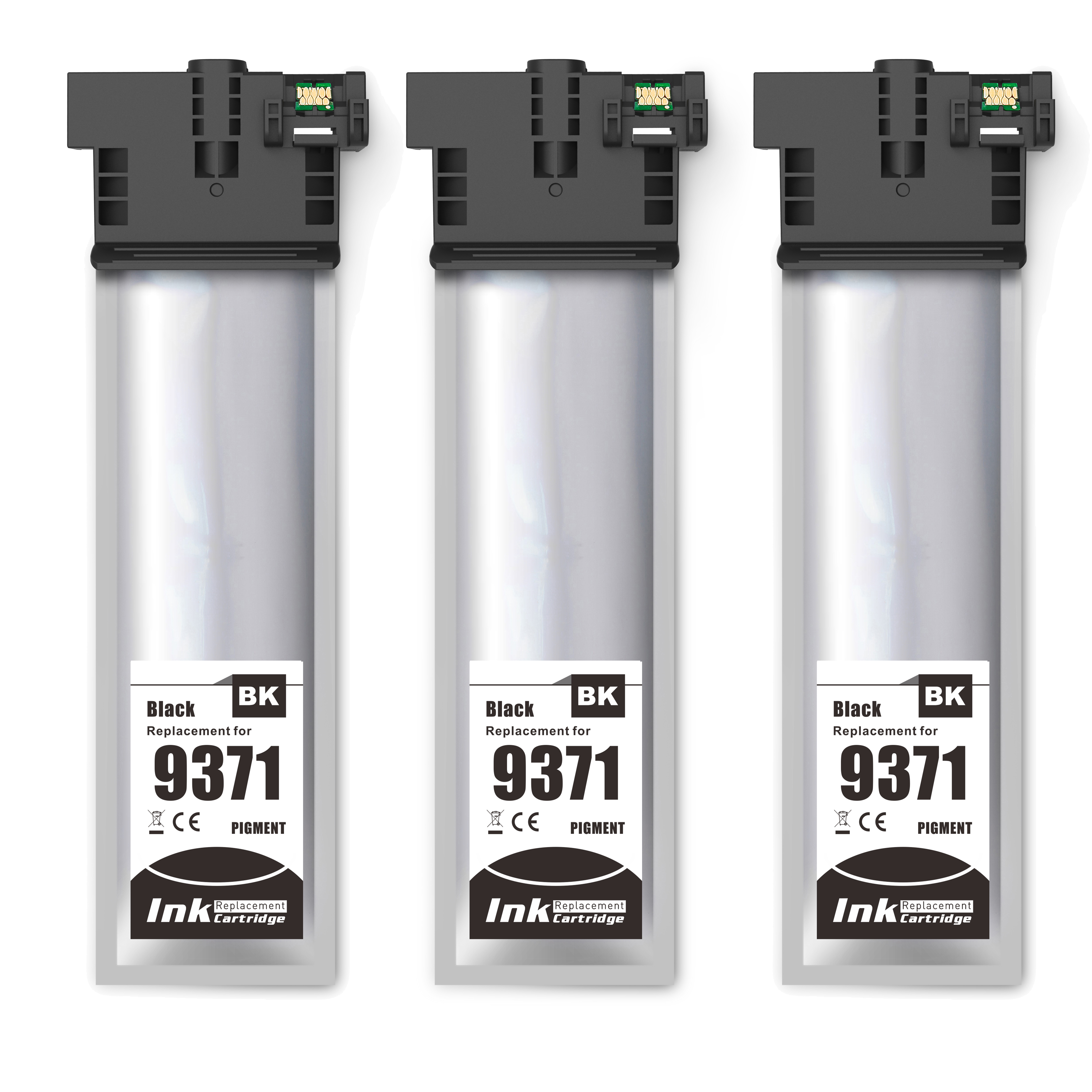 3 x Compatible Epson 902XL Black Ink Cartridge High Yield