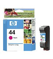 1 x Genuine HP 44 Magenta Ink Cartridge 51644MA