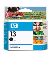 1 x Genuine HP 13 Black Ink Cartridge C4814A