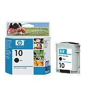 1 x Genuine HP 10 Black Ink Cartridge C4844AA