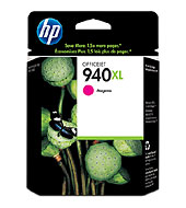 1 x Genuine HP 940XL Magenta Ink Cartridge C4908AA