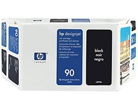 1 x Genuine HP 90 Black Ink Cartridge C5058A
