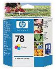 1 x Genuine HP 78 Colour Ink Cartridge C6578DA