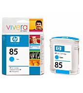 1 x Genuine HP 85 Cyan Ink Cartridge C9425A