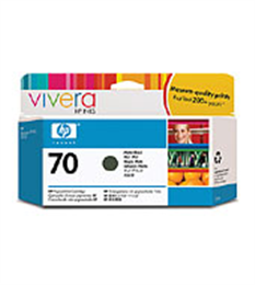 1 x Genuine HP 70 Matte Black Ink Cartridge C9448A