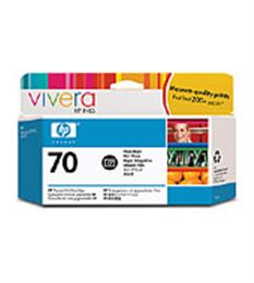 1 x Genuine HP 70 Black Ink Cartridge C9449A