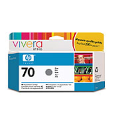1 x Genuine HP 70 Grey Ink Cartridge C9450A